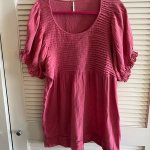 Free People Tunic shirt